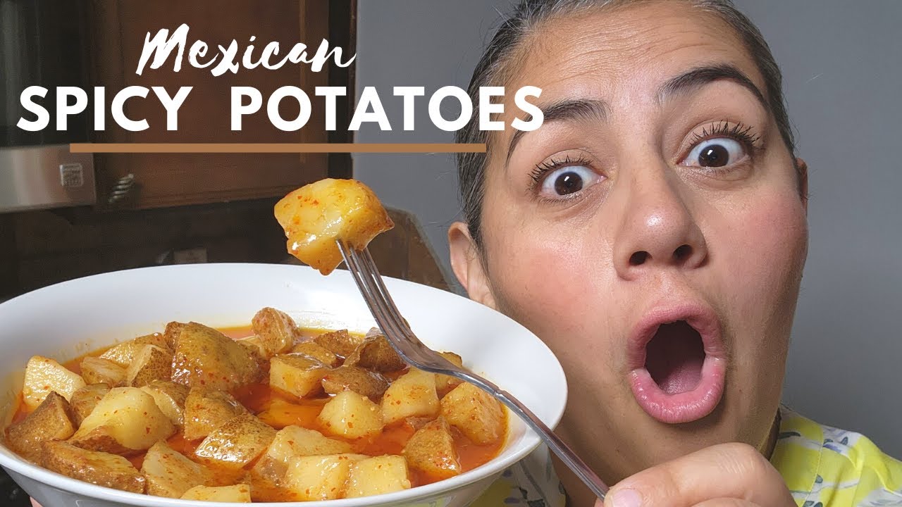 MEXICAN SPICY POTATOES perfect appetizer.