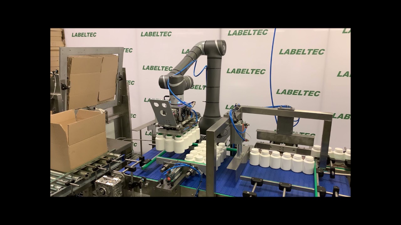 LABELTEC - Case Packing with Robot