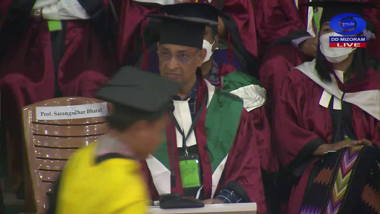 Mizoram University 17th Convocation