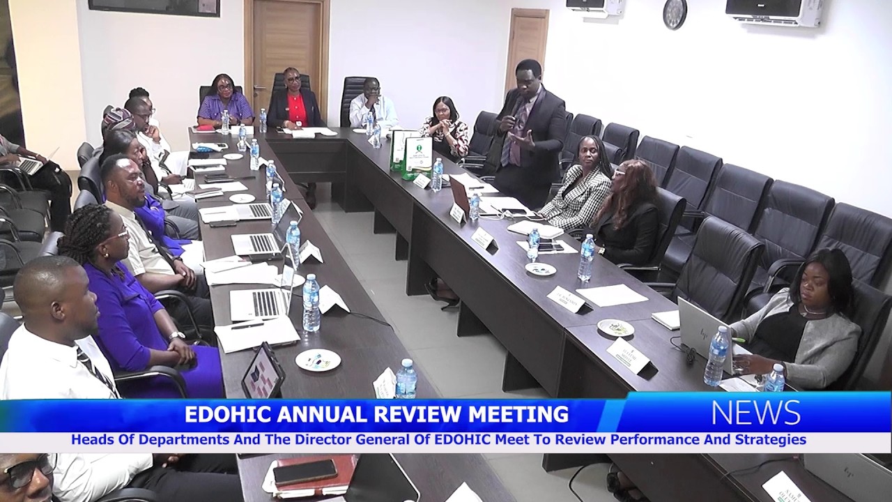 Heads Of Departments And The Director General Of EDOHIC Meet To Review Performance And Strategies