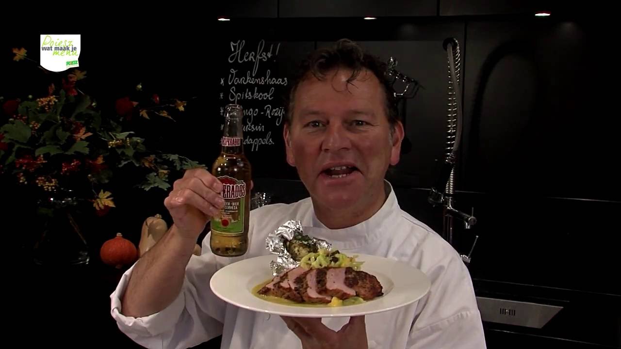 Poiesz Wat Maak Je Menu: Varkenshaas met gepofte aardappelen met Boursin