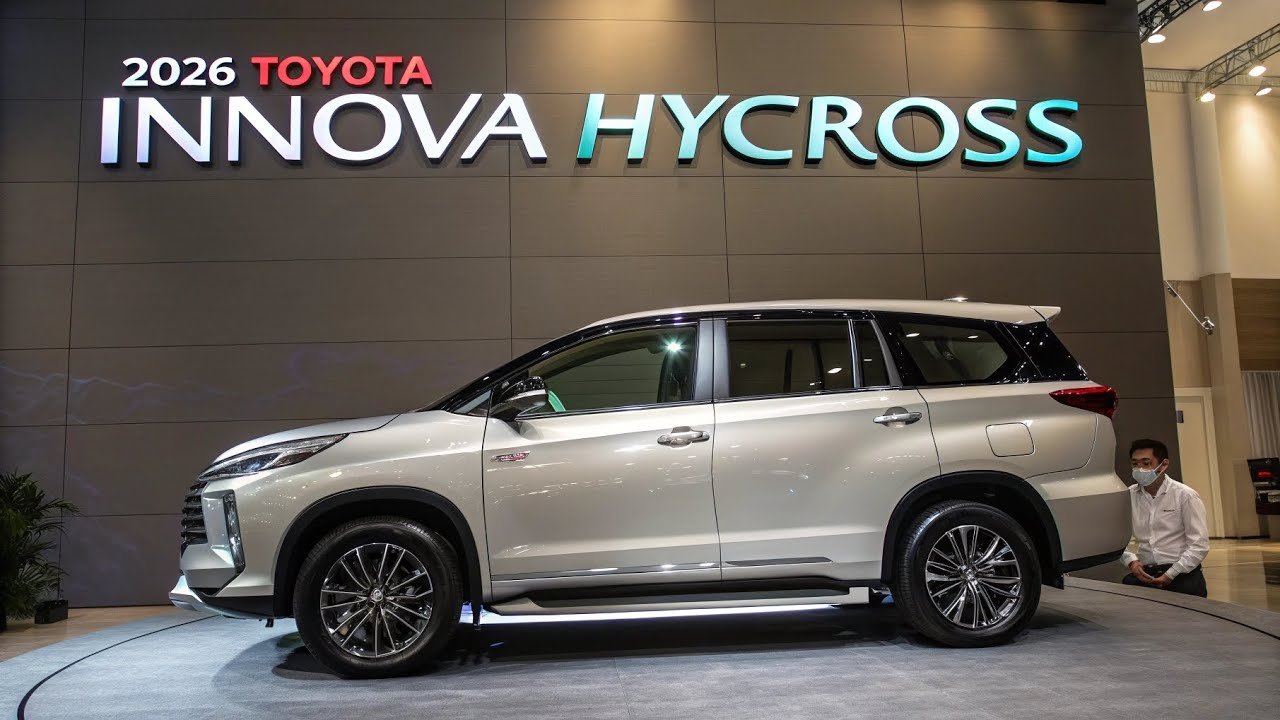 Обзор Toyota Innova Hycross 2026 года 🔥 Гибридная силовая установка, роскошный простор и комфорт ...