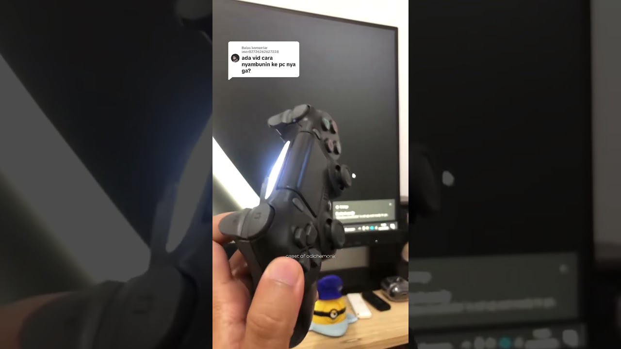 Cara Koneksi stick PS4 ke PC atau Laptop #stickps4 #dualshock4
