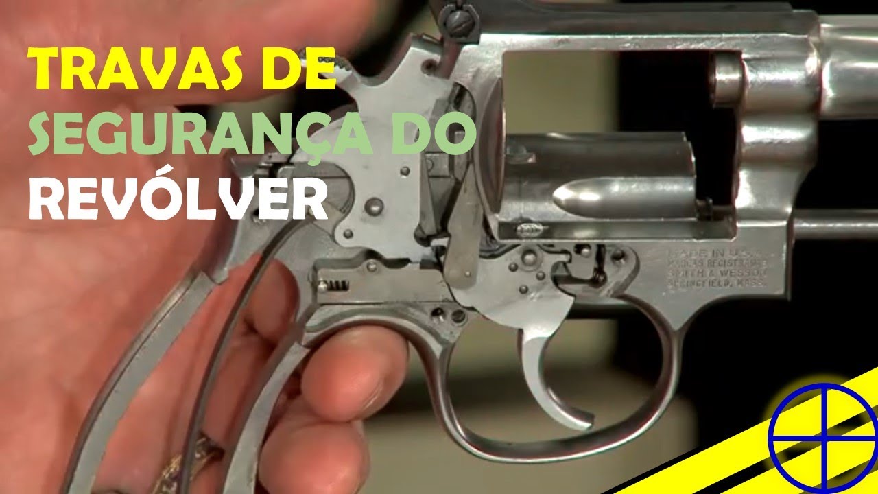 REVÓLVER: TRAVAS DE SEGURANÇA - IDENTIFICAÇÃO E FUNCIONAMENTO DE CADA ELEMENTO