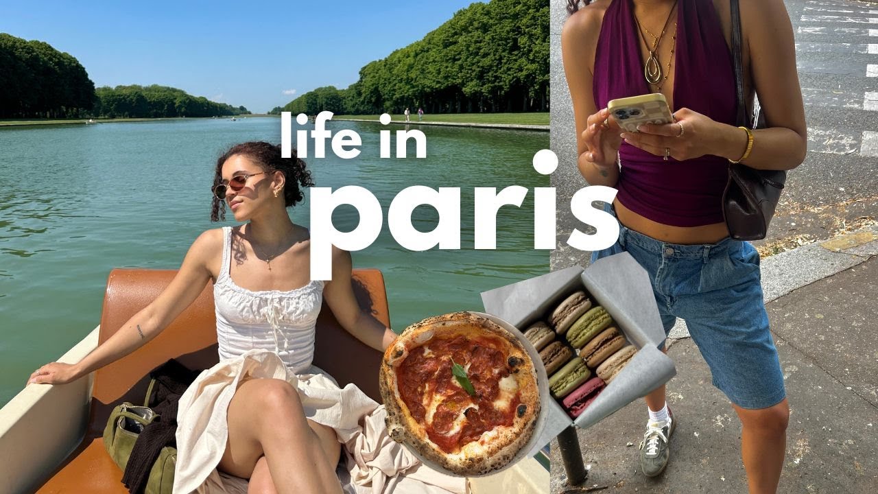 life in Paris | palace of versailles, biking in the city, rooftop bar, special visitors