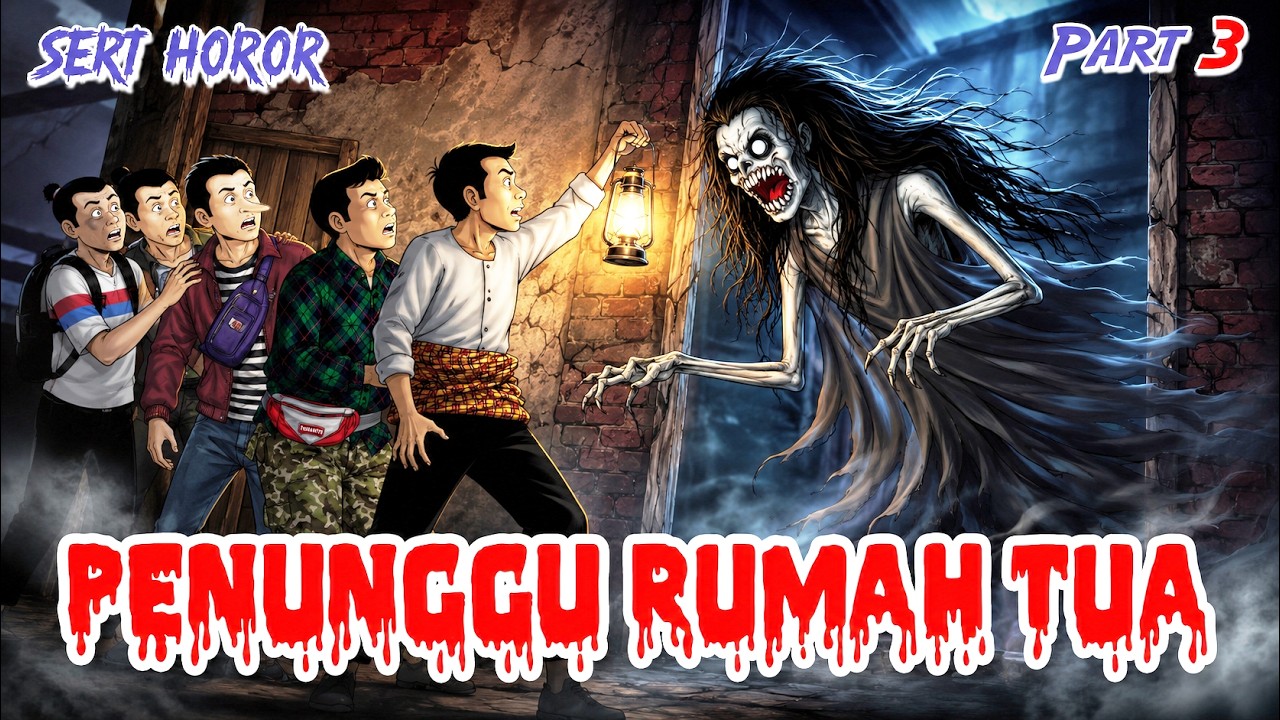 ANIMASI KARTUN HOROR | PENGHUNI RUMAH TUA #47
