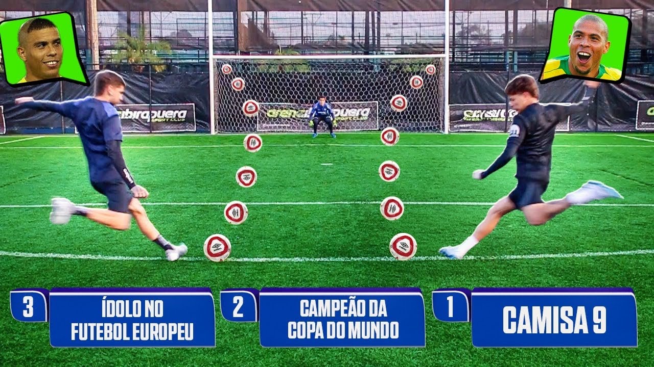 JOGO DAS 3 PISTAS DE FUTEBOL EM DUPLA!! *TULINHO E VITOR LO VS JOWZIN E PABLET 