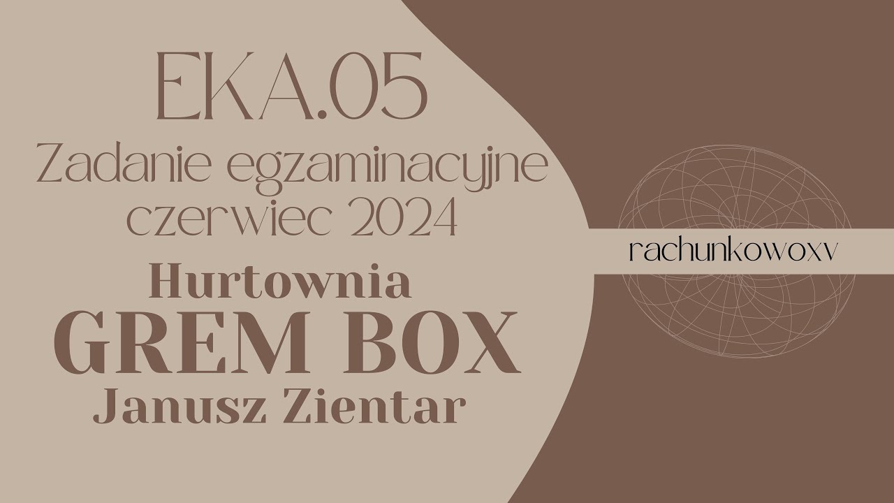 GREM BOX Janusz Zientar || GRATYFIKANT, RACHMISTRZ || EKA.05 || czerwiec 2024