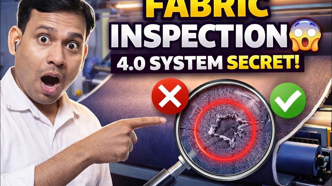 How to do the fabric Inspection? What is 4.0 System? Fabric के निरीक्षण कैसे करते हैं?