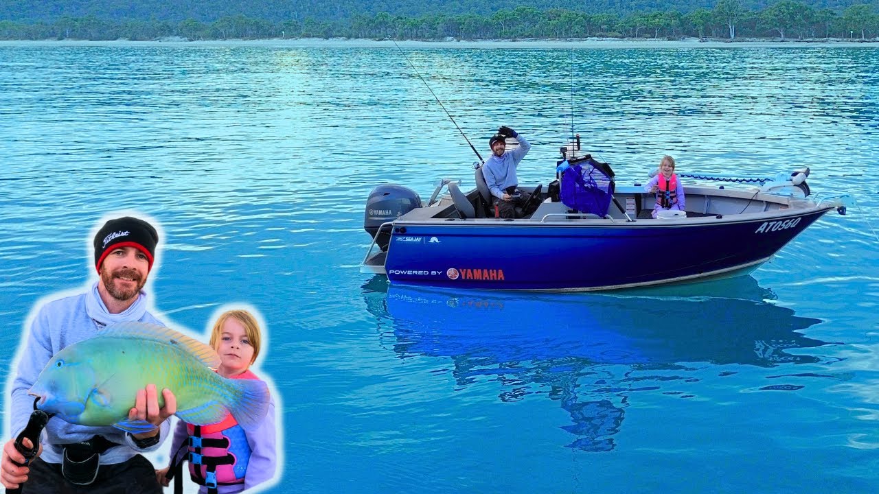 FISHING MORETON BAY FOR TUSKFISH (BLUEBONE)