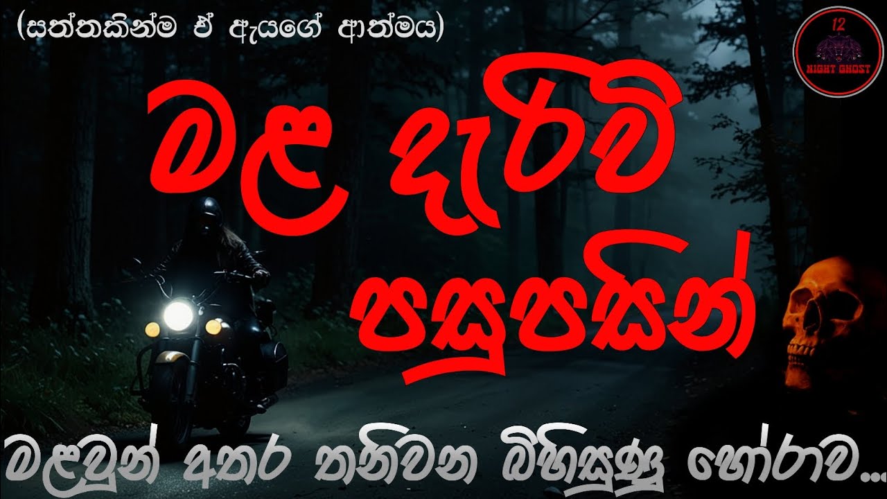 මළ දැරිවි පසුපසින් | @12NightGhost  | Holman katha | Holman katha sinhala | Ghost story 102