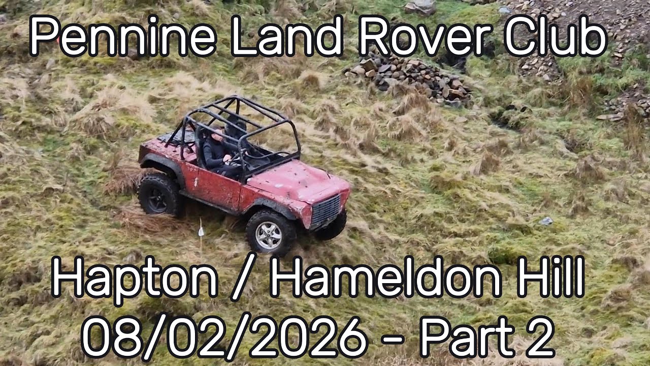 Pennine Land Rover Club PLRC - Hapton / Hameldon Hill CCV Trial - 08/02/2026 - Part 2