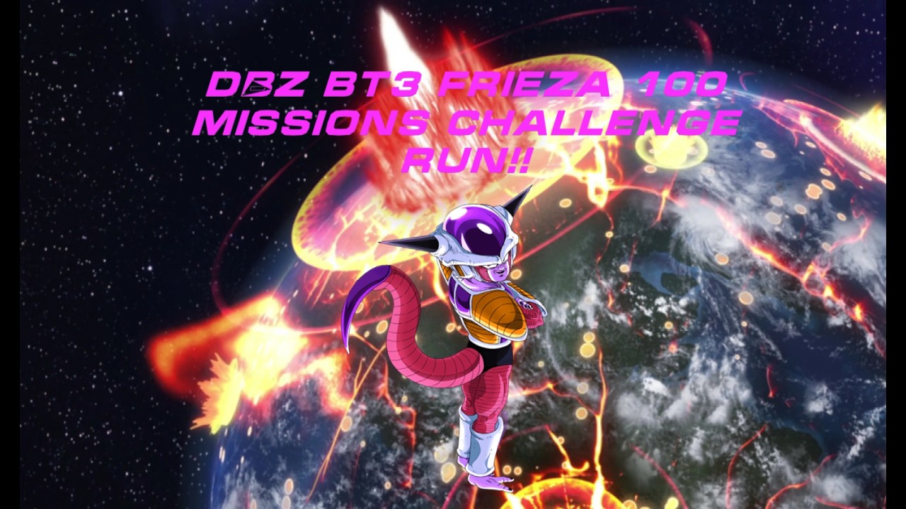 DBZ BT3 Frieza 100 Mission Challenge Run! [HD & NO COMMENTARY] [VIEWER REQUESTED]
