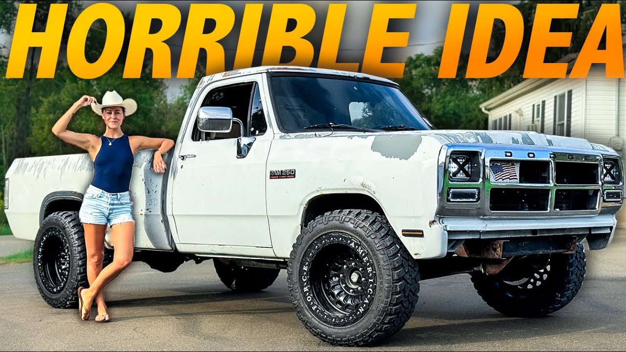 City Girl Attempts to Off-Road in My 1st Gen Cummins