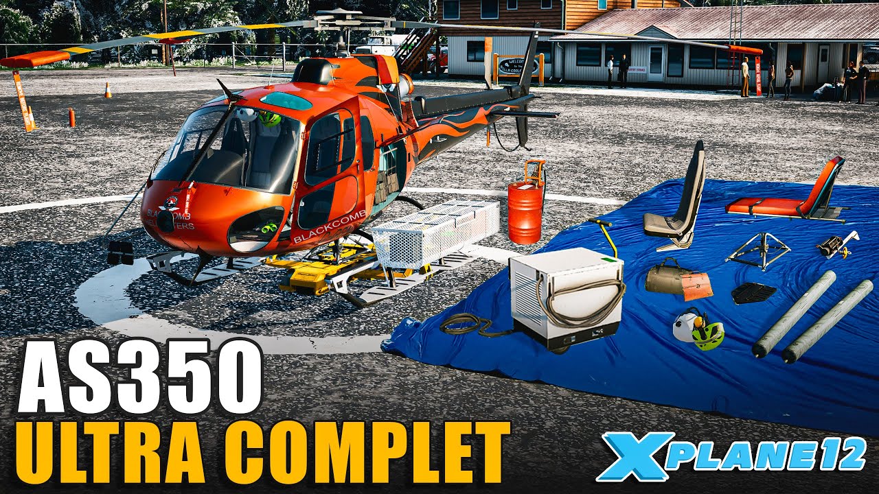 L'hélico ULTRA COMPLET pour X-Plane 12 🚁 Alpine Studio 
