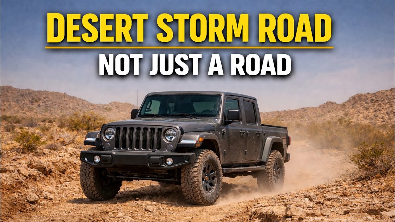 They named it "Desert Storm" for a reason- Desert Storm Road