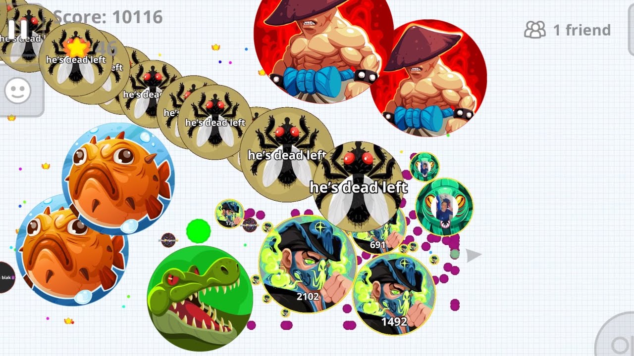 LEFT 4 DEAD 💀 (AGAR.IO MOBILE)