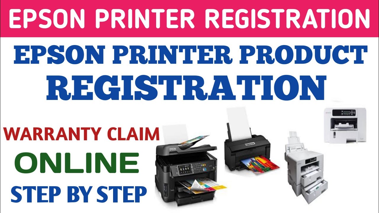 Epson Printer Product Registration for warranty policy online | কিভাবে অনলাইনে করবেন দেখেনিন