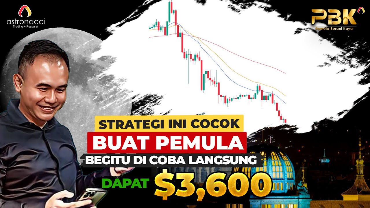 PBK EPS 6: STRATEGI INI COCOK BUAT PEMULA BEGITU DI COBA LANGSUNG DAPAT $3,600 DI GOLD (XAUUSD)