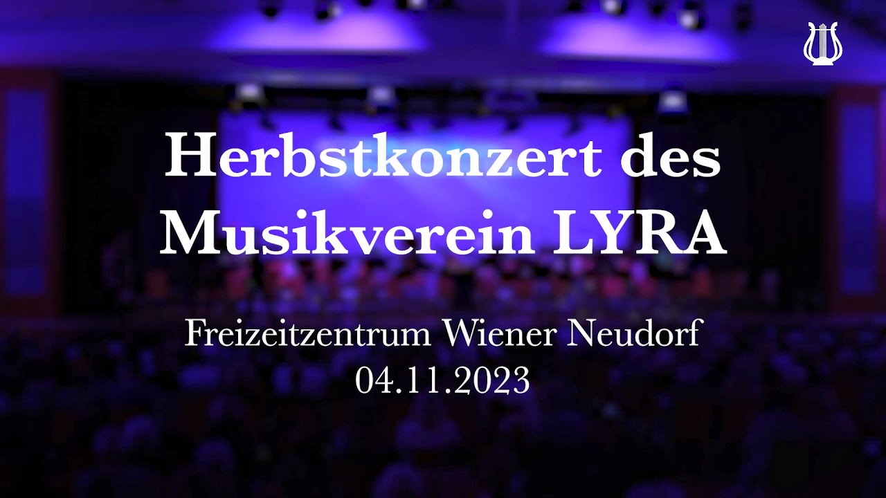 Herbstkonzert Musikverein Lyra Wr. Neudorf 2023
