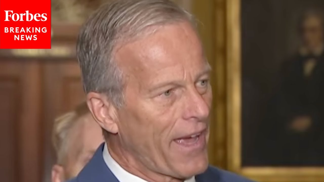 John Thune Goes Back And Forth With Reporter On Involving Democrats In Funding Negotiations