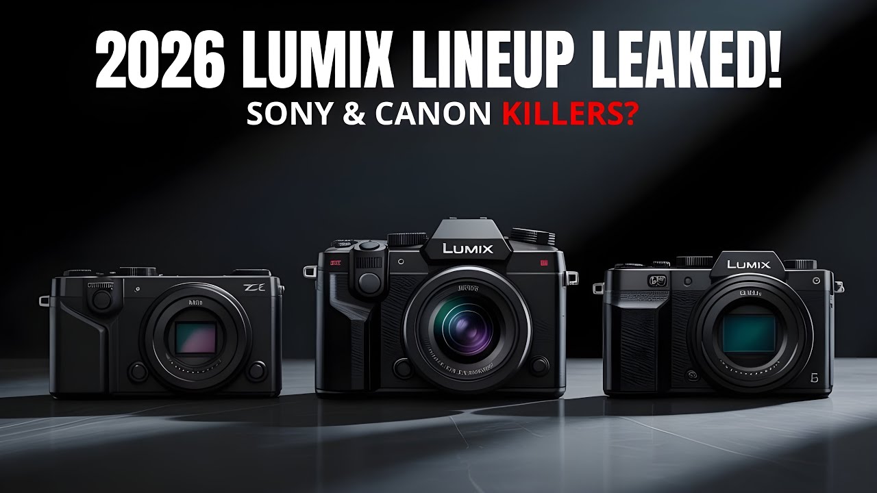 Утекла информация о модельном ряде Panasonic Lumix 2026: 3 камеры, которые могут изменить рынок.