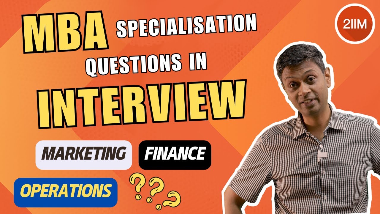 Key MBA Specialization Concepts for Interviews | GDPI series | 2IIM CAT Preparation