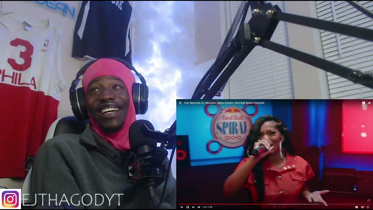 SMOKED THIS ! | That Mexican OT, Monaleo, Maxo Kream | Red Bull Spiral Freestyle | GODSQUAD REACTION