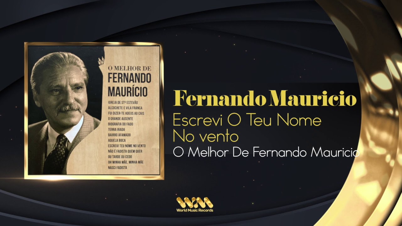 Fernando Mauricio - Escrevi O Teu Nome No Vento