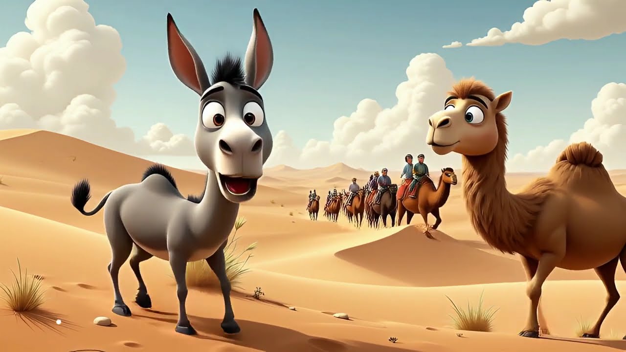 Tuya bilan Eshak #BolalarUchun #OzbekMultfilm #OzbekErtak #UzbekCartoon #UzbekKidsAcademy