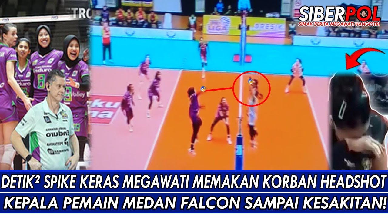DETIK² SPIKE KERAS MEGAWATI MEMAKAN KORBAN HEADSHOT KEPALA PEMAIN MEDAN FALCON SAMPAI KESAKITAN!