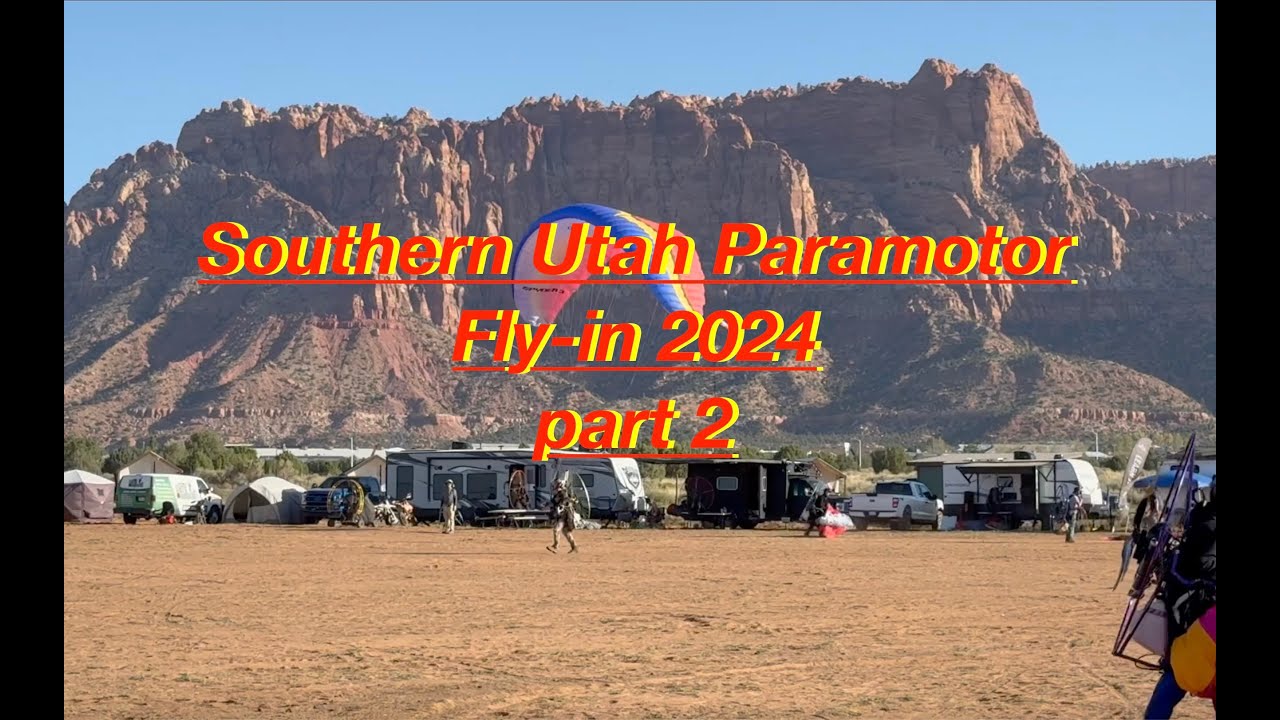 Southern Utah Paramotor Fly in 2024 part2