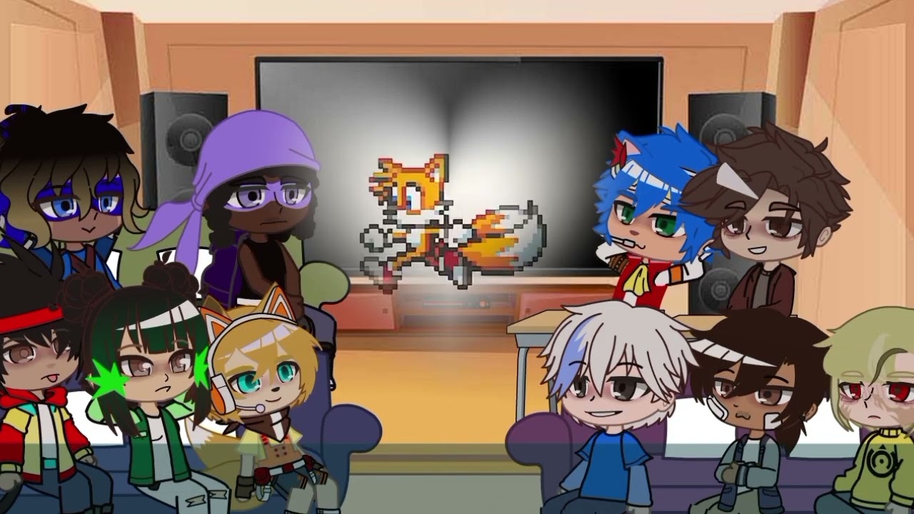Fandoms react || sonic & tails || GCRV || Discontinued‼️‼️
