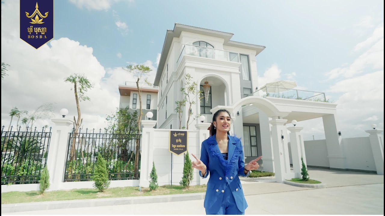 Borey Bosba x Miss Grand Sothida Pokimtheng for Angel Villa