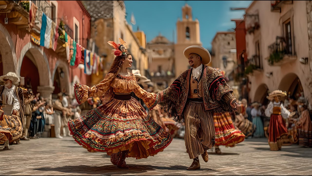 🎉 Celebra con Alegría | Tradicional Dance Festivities en el Corazón de la Ciudad