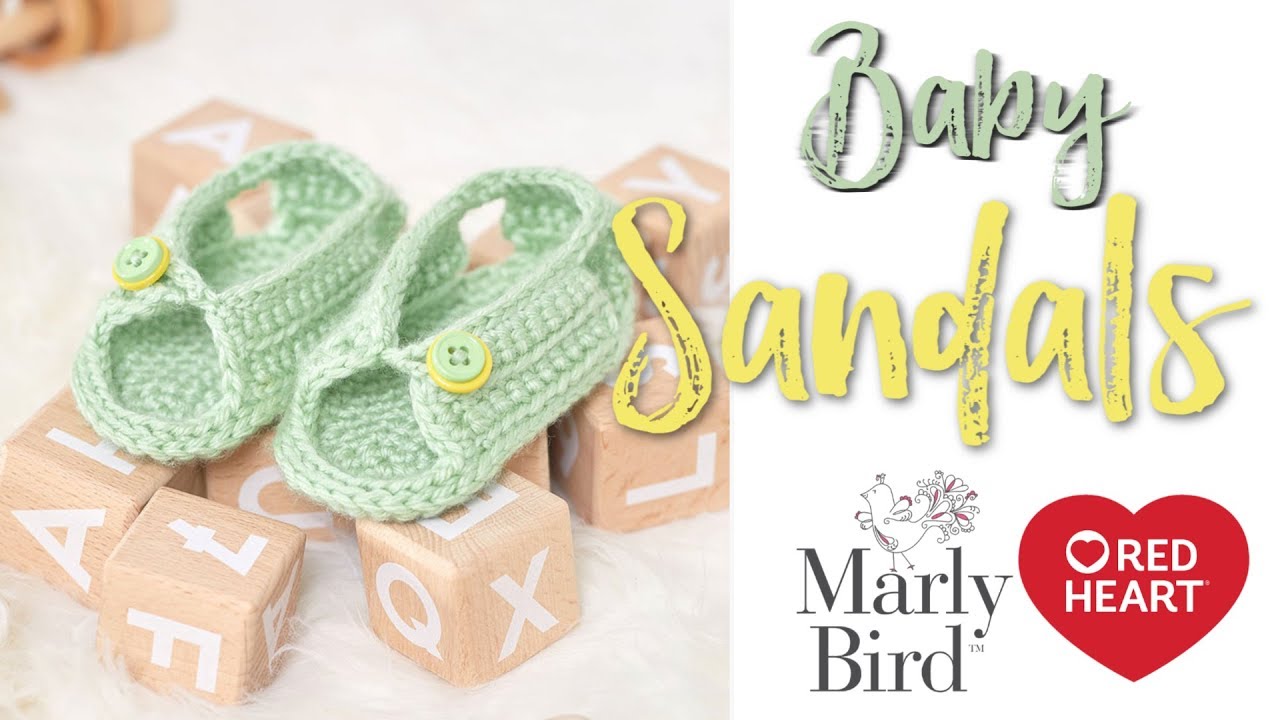 How to Crochet Baby Sandals for Girls and Boys