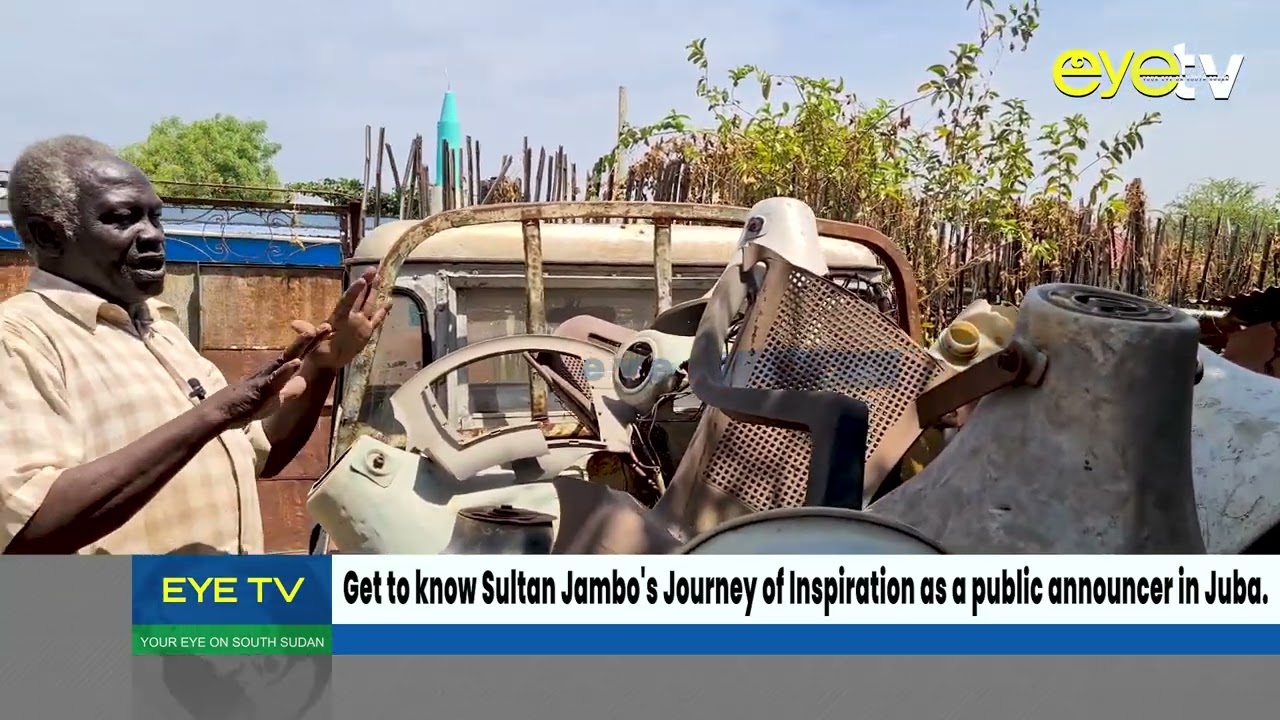 Get to know Sultan Jambo's Journey of inspiration as a public announcer in Juba.