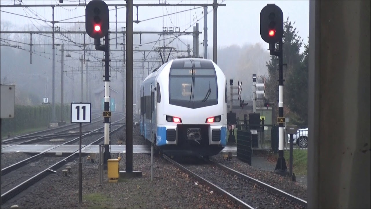 Proefritten Wierden -  Zwolle met Stadler Flirt 3 van  Keolis (vh Syntus)