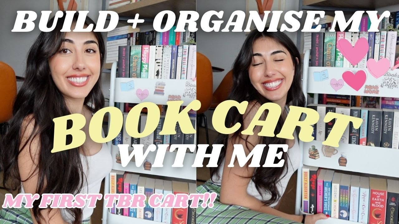 Organise my TBR cart with me 📚 *my current physical TBR*
