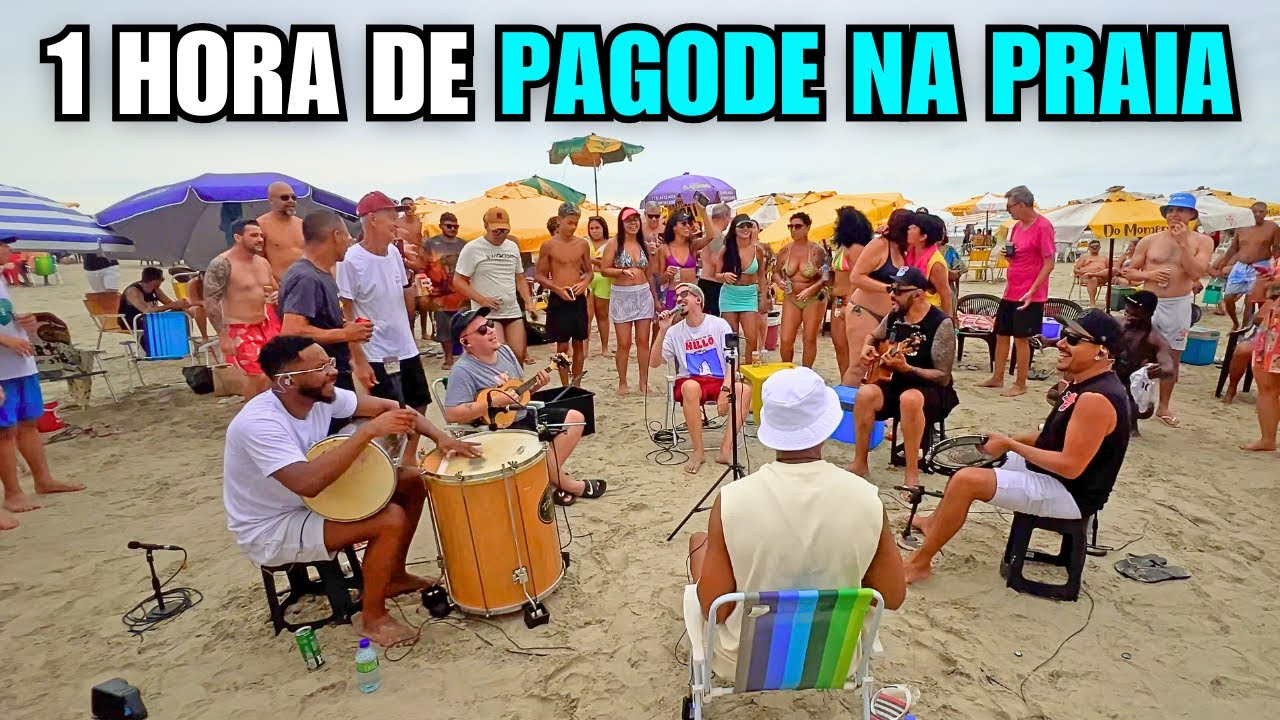 1 HORA DE PAGODE NA PRAIA GRANDE - SÓ AS MELHORES