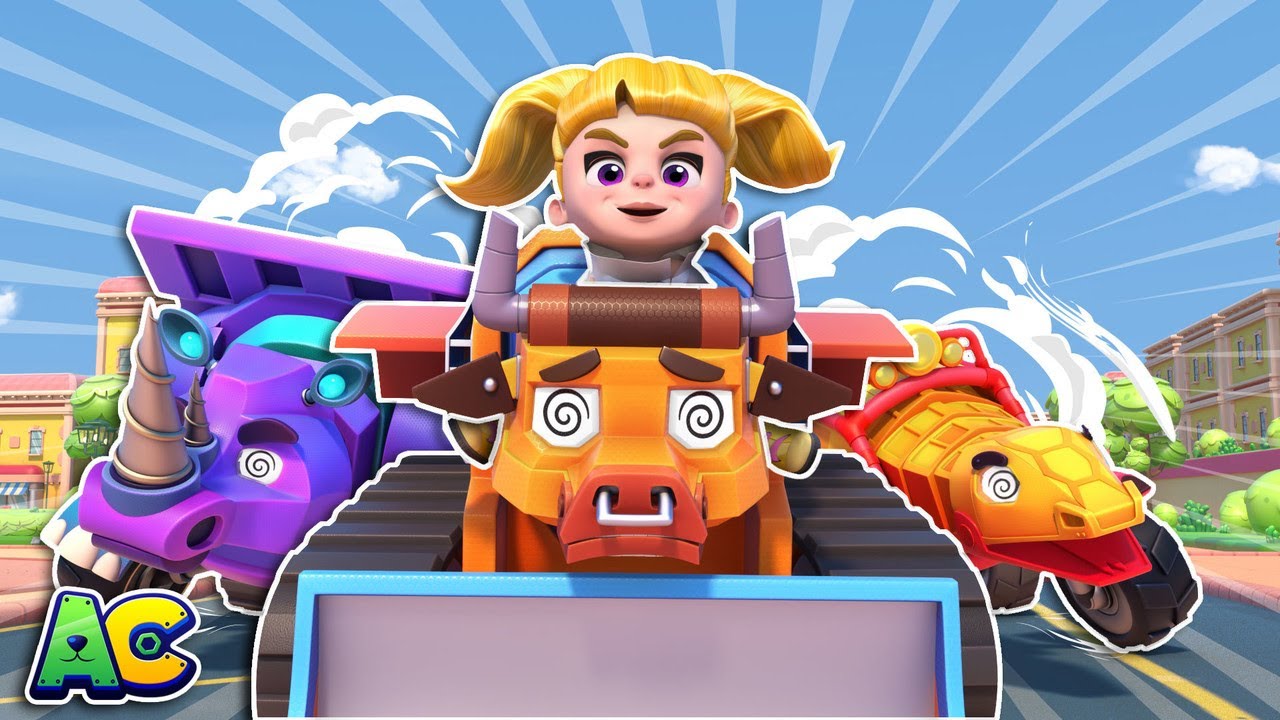 EVIL VILLAIN HYPNOTIZED Animal Car City! Help, Rescue Squad! | Super Truck Rescue Team | AnimaCars