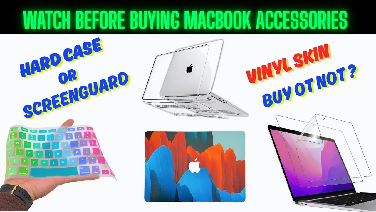 Must have MacBook accessories!! (Should you buy them or NOT ?? )