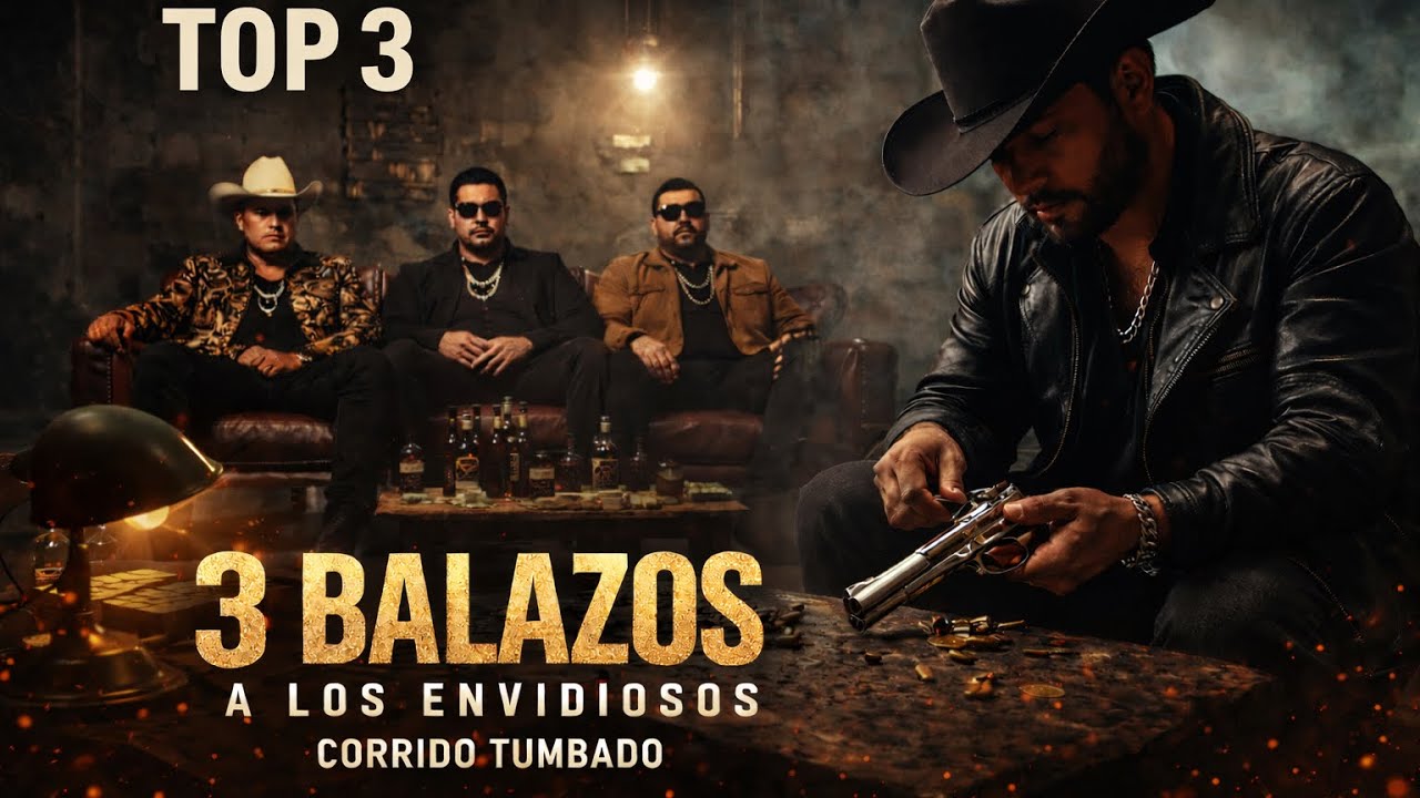 3 Balazos a los Envidiosos – Corrido Tumbados | No Hay Más Pendejos