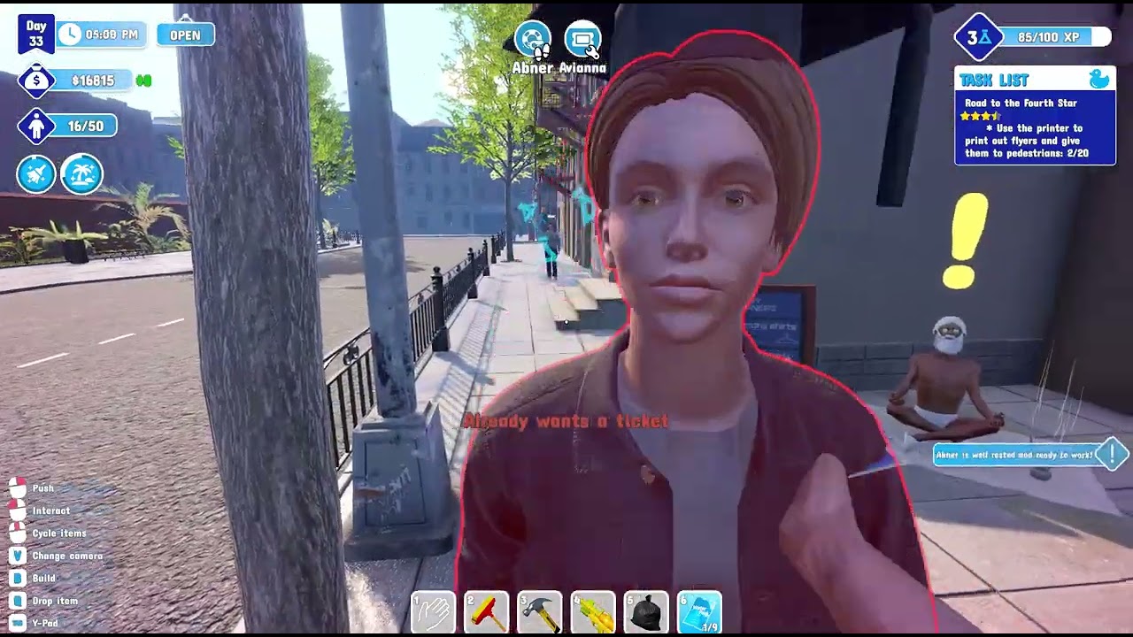 Water park simulator
