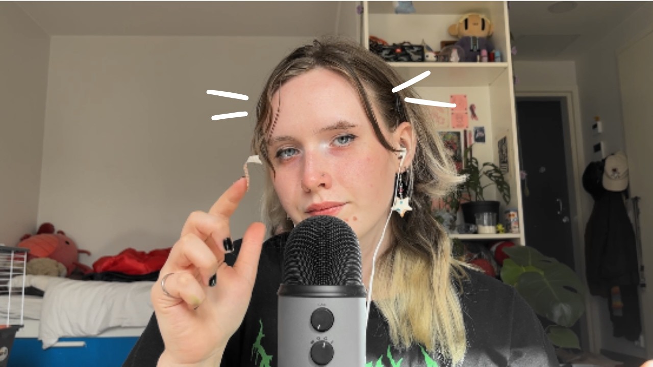 проверка качества волос экстремальным способом asmr