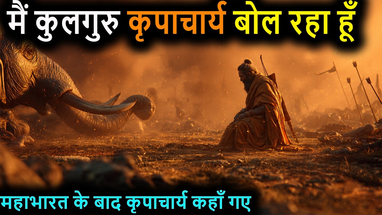 क्या आज भी जीवित है महाभारत का ये योद्धा। क्यों दिया दुर्योधन का साथ #kripacharya