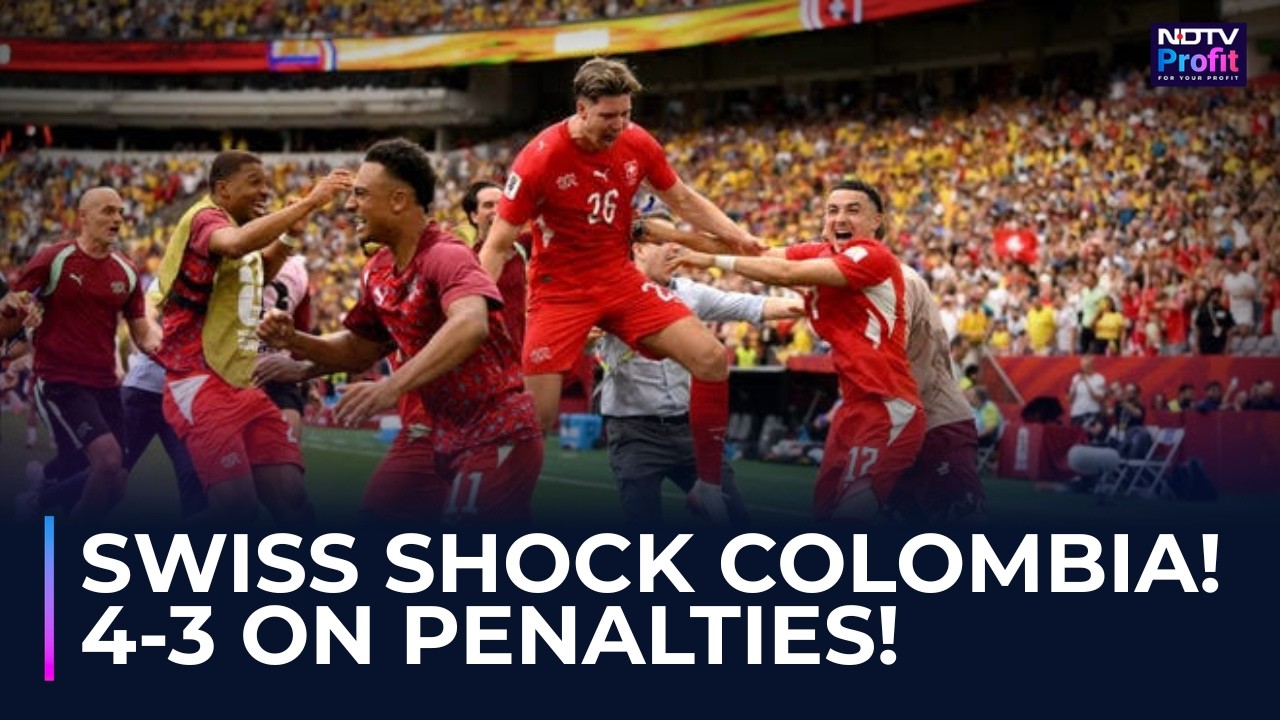 Switzerland vs Colombia 4-3 (PEN) Full Match Highlights | Swiss Reach World Cup Quarter-Finals