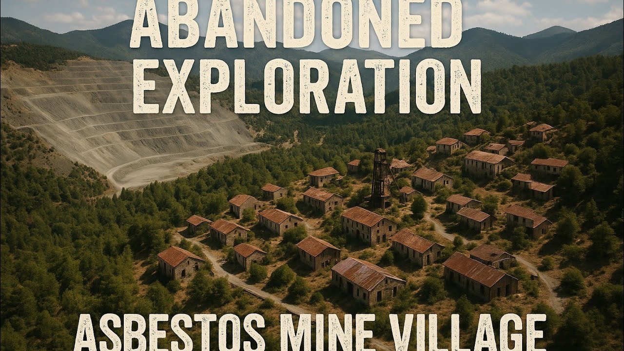URBEX | We explore the dangerous abandoned asbestos mining village in the Cyprus mountains.