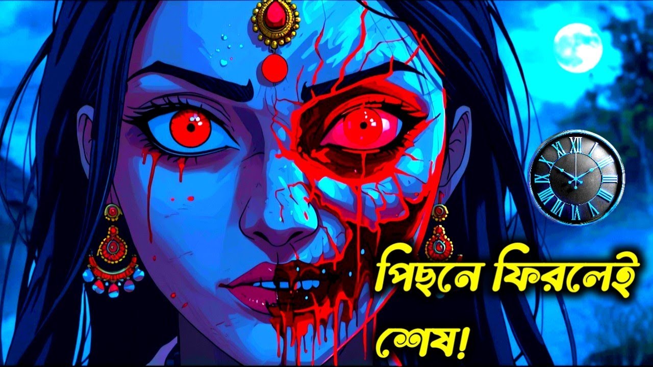 “ও গো… শুনছো?” — নিশিপুরের ভয়ংকর সত্য | Bangla Horror Story । vuter cartoon। Bangla horror