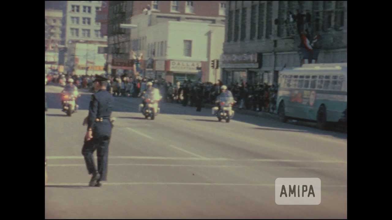 JFK motorcade, Dallas, TX, Nov. 22,1963 &bull; slow motion excerpt from JRY 005